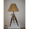 Hot Sell Wood and Aluminium Base Tripod Floor Lamp (F715L)